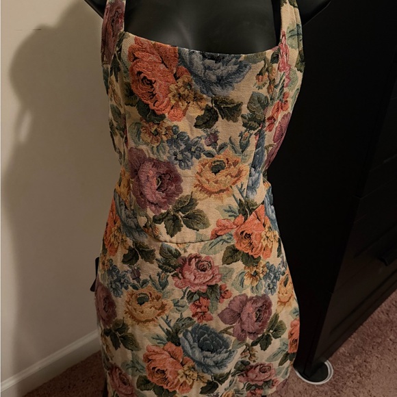 PrettyLittleThing Floral Mini Dress - Multicolor - Picture 3 of 3